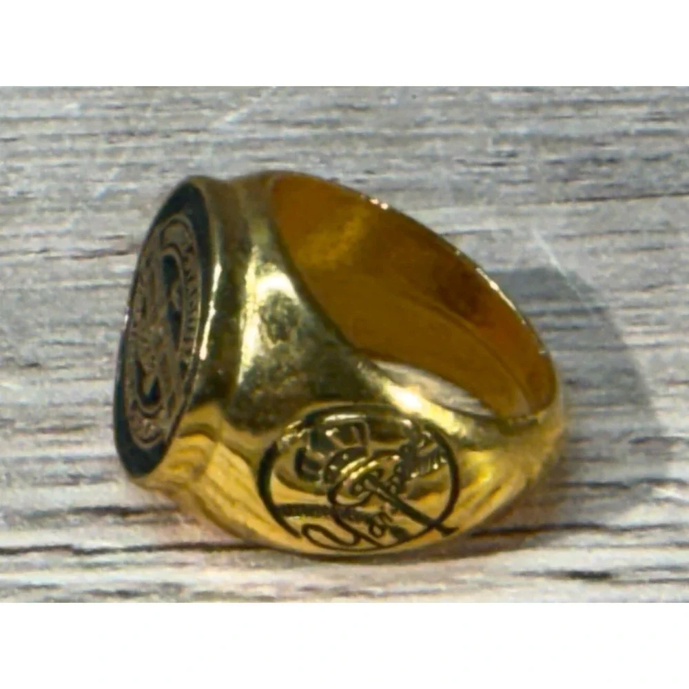 MLB Yankee Stadium Inaugural Season Gold Ring 2009‎ WILLIAM BARTHMAN JEWELRY